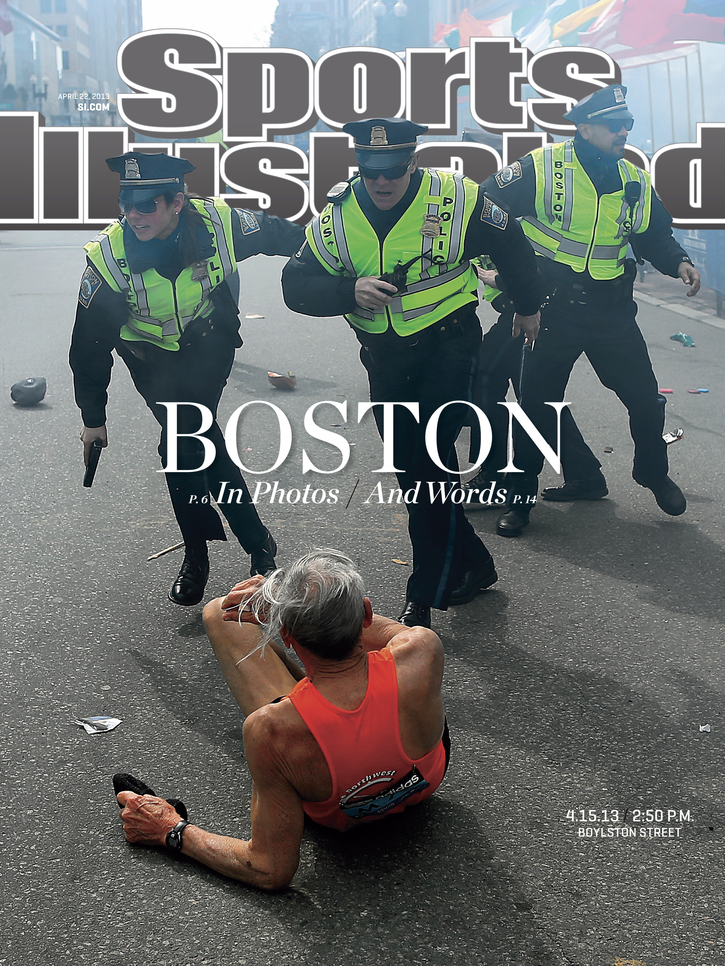 Sports Illustrated's cover for the April 22, 2013 issue