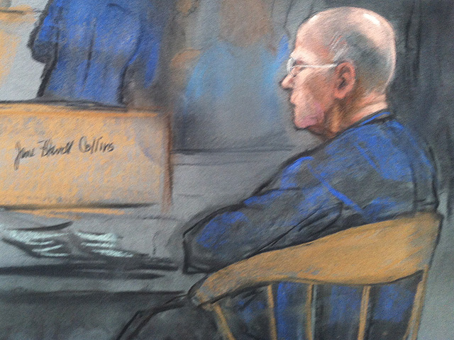 Whitey Bulger. (Court sketch by Jane Flavell Collins)