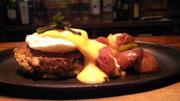 Thanksgiving Eggs and Turkey Hash (Photo from: Olde Magoun's Saloon)
