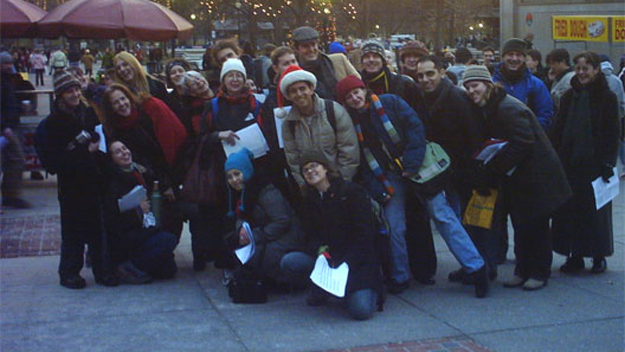 Photo Credit: The Boston Merry Christmas Caroling Mob