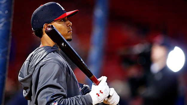 Red Sox infielder Xander Bogaerts. (Photo by Jared Wickerham/Getty Images)