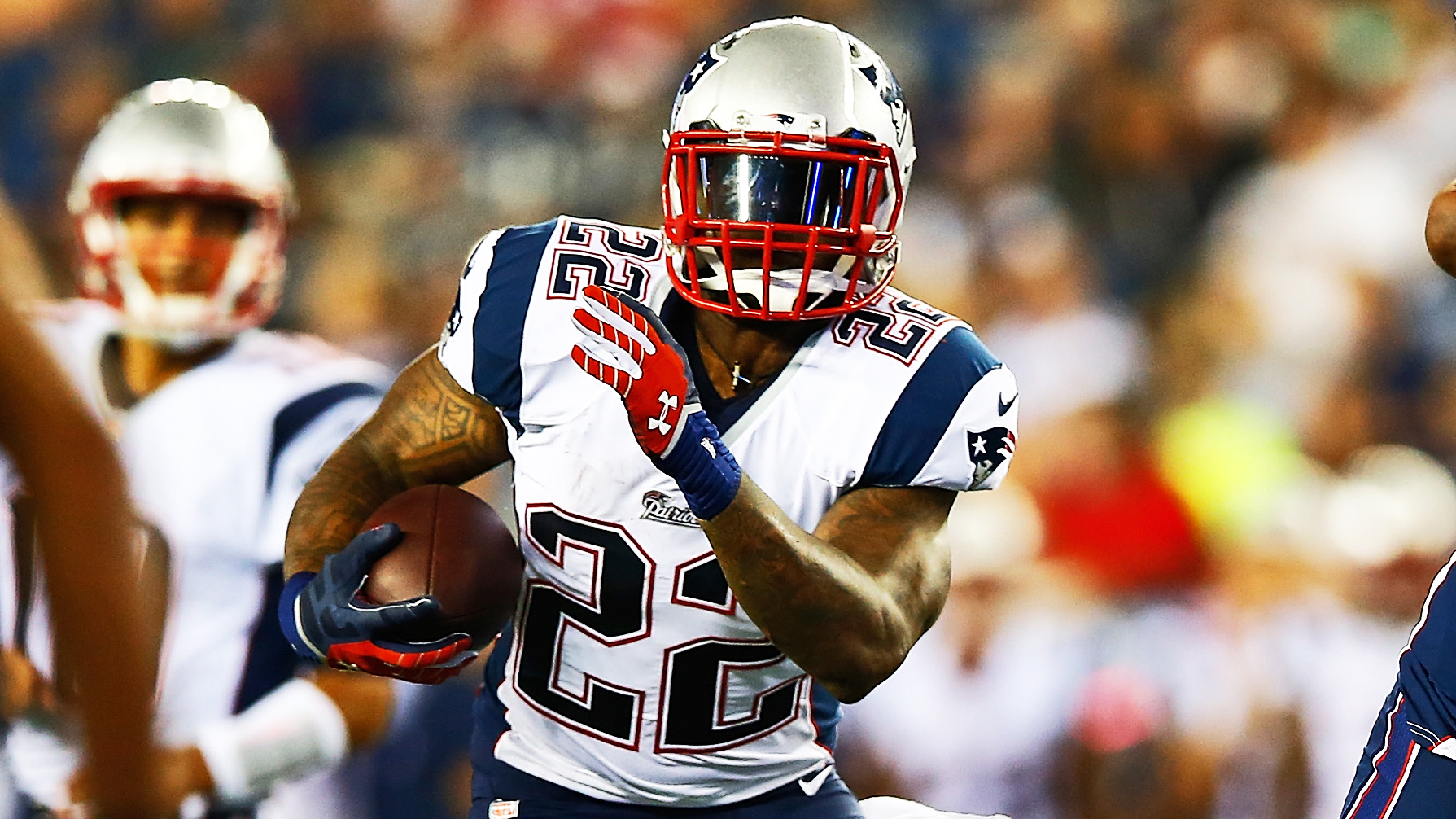 Stevan Ridley (Photo by Jared Wickerham/Getty Images)