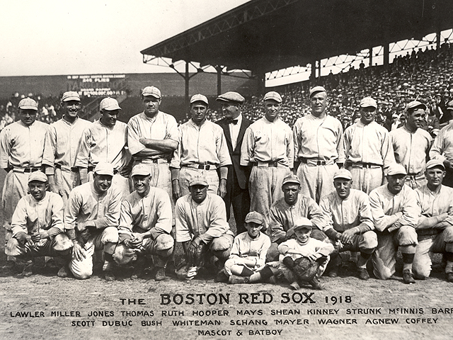 Red Sox, Cubs To Wear 1918 Throwback 