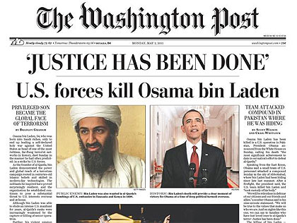 Osama Bin Laden Dead: Newspaper Headlines – CBS Boston