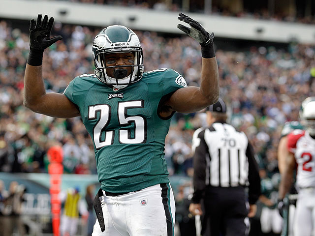 Eagles running back LeSean McCoy has just 1 touchdown in 2014. (Photo by Rob Carr/Getty Images)