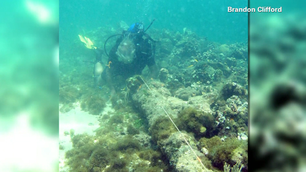 A Cape Cod researcher says he's found the Santa Maria. (WBZ-TV) 
