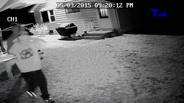 Surveillance video of men wanted in a home invasion (Image credit New Hampshire State police)