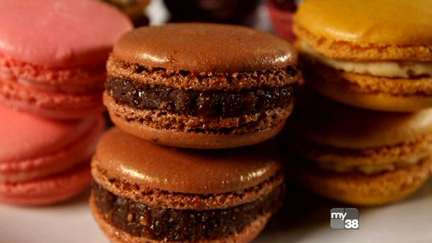 Macarons for dessert at Bred (Image: Phantom Gourmet)