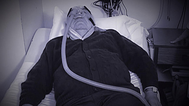 The CPAP device used to treat sleep apnea. (WBZ-TV)