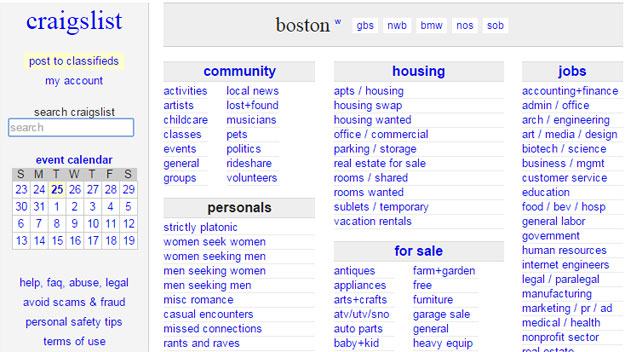 Craigslist Boston Jobs - Craigslist provides local ...