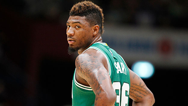 Celtics guard Marcus Smart. (Photo by Gregory Shamus/NBAE via Getty Images)