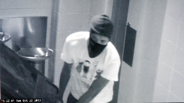 Surveillance video from Danvers High School shows Philip Chism before and after the murder of Colleen Ritzer. (Court Pool Photo)
