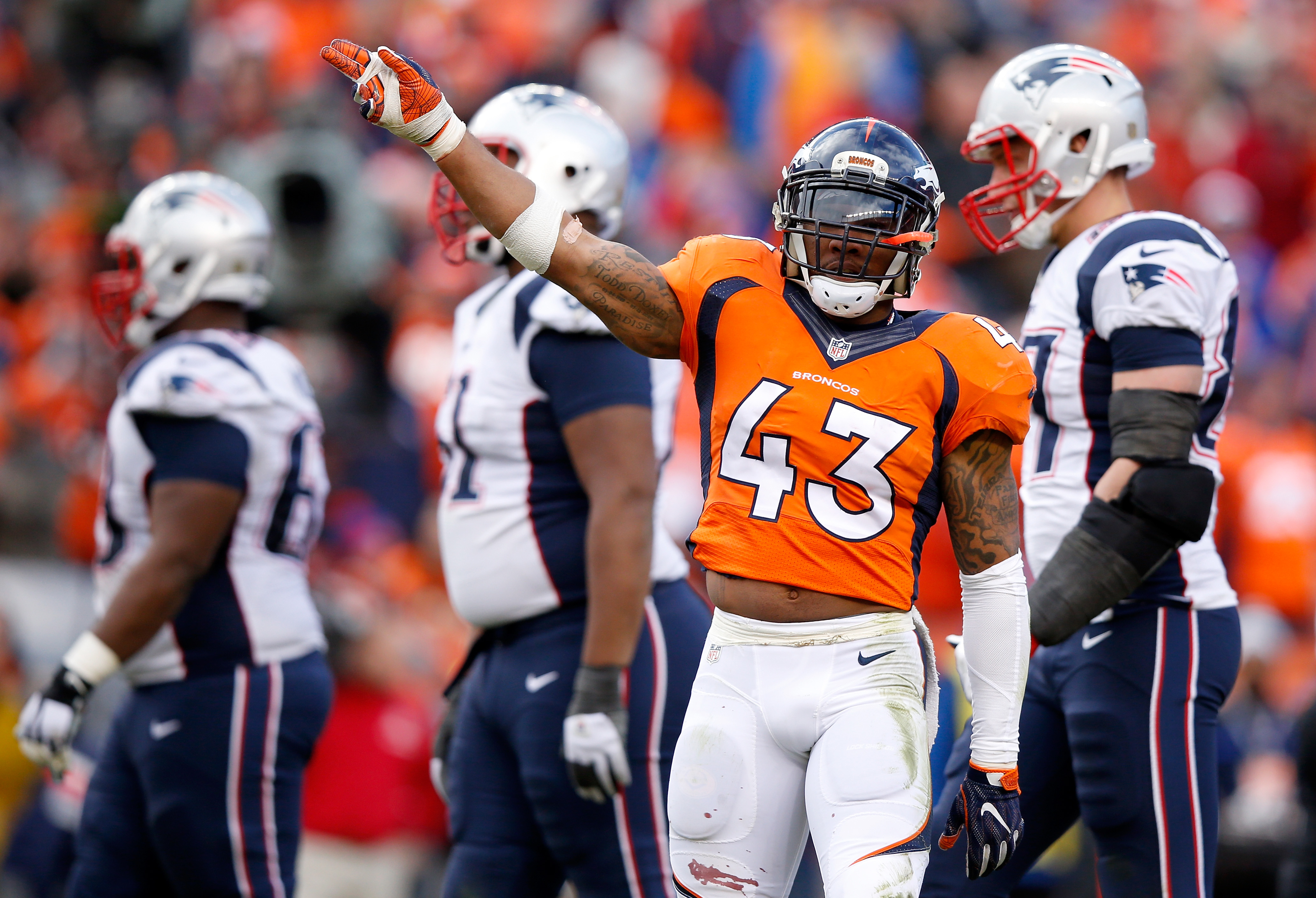T.J. Ward (Photo by Ezra Shaw/Getty Images)