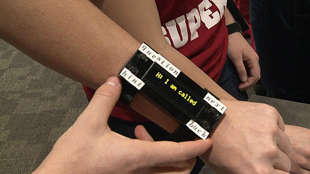 An interactive game made by Worcester Polytechnic Institute. (WBZ-TV)
