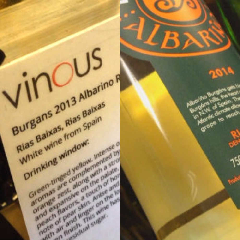Some wine bottles sold at stores do not have correct signage. (WBZ-TV)