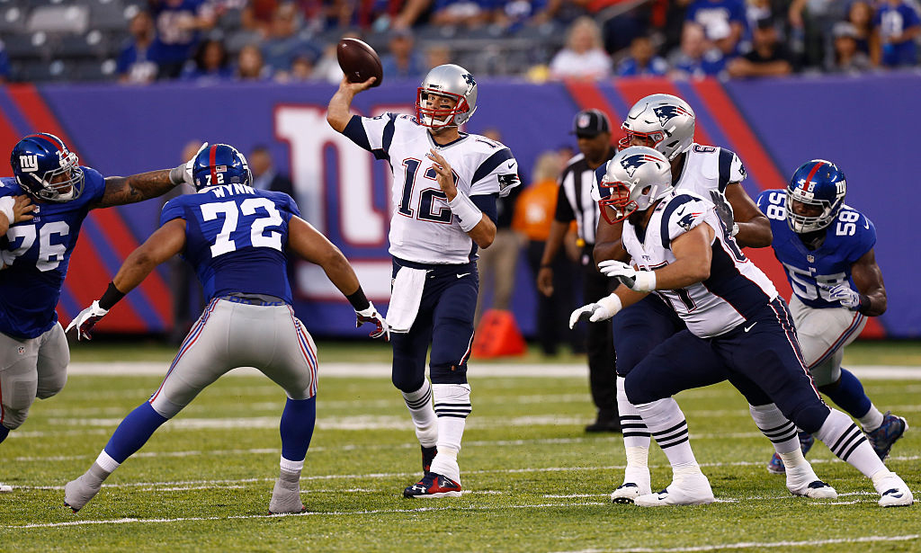Patriots vs. Giants (Photo by Jeff Zelevansky/Getty Images)
