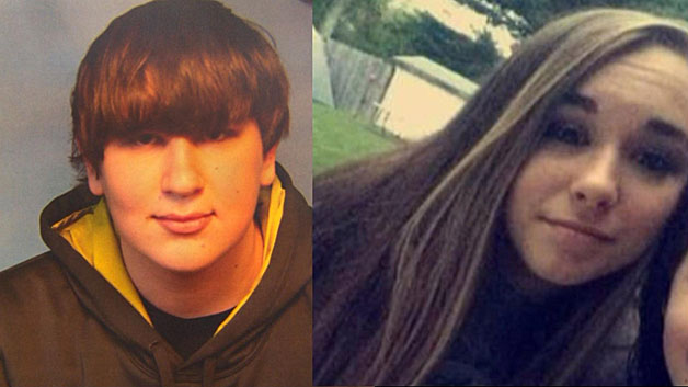 Robert Fleming and Kaleigh Desrosiers both died in a crash on Dec. 31. (WBZ-TV)