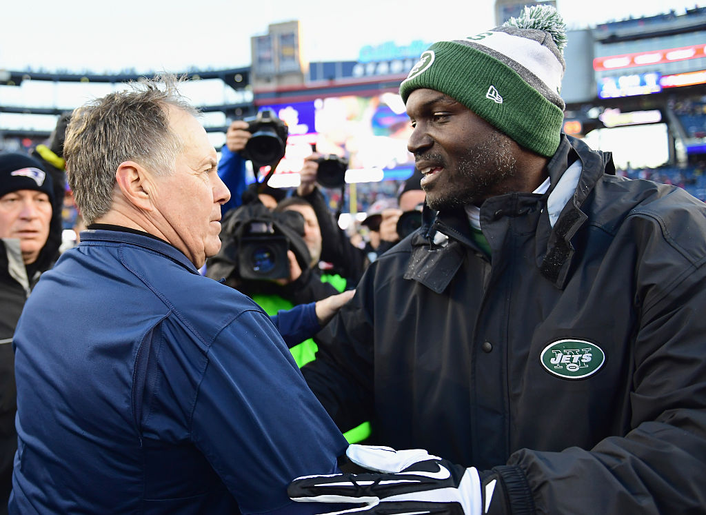 Bill Belichick, Todd Bowles (Photo by Billie Weiss/Getty Images)