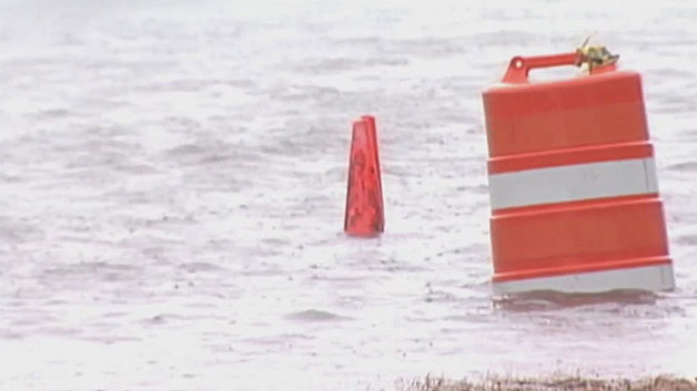 Sea levels are rising and that could mean big things for Boston. (WBZ-TV)