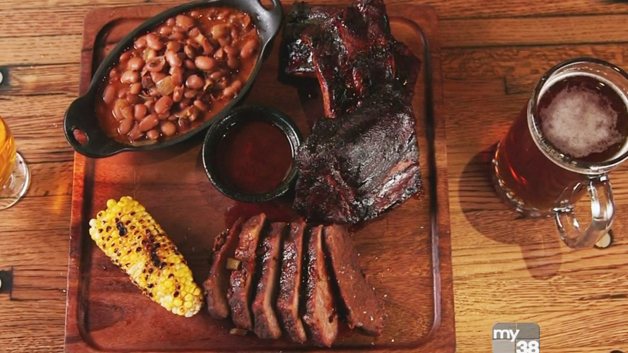 Barbecue Board at Lucy's American Tavern (Image: Phantom Gourmet)