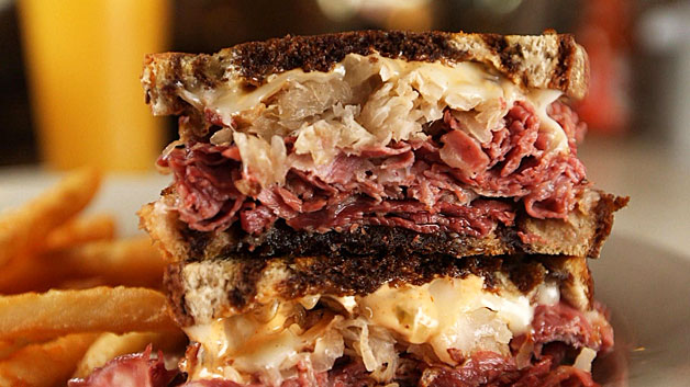 A Reuben from The Diner. (WBZ-TV)