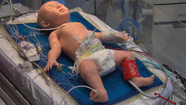 Robotic Baby Trains Doctors To Deal With Medical Emergencies Cbs