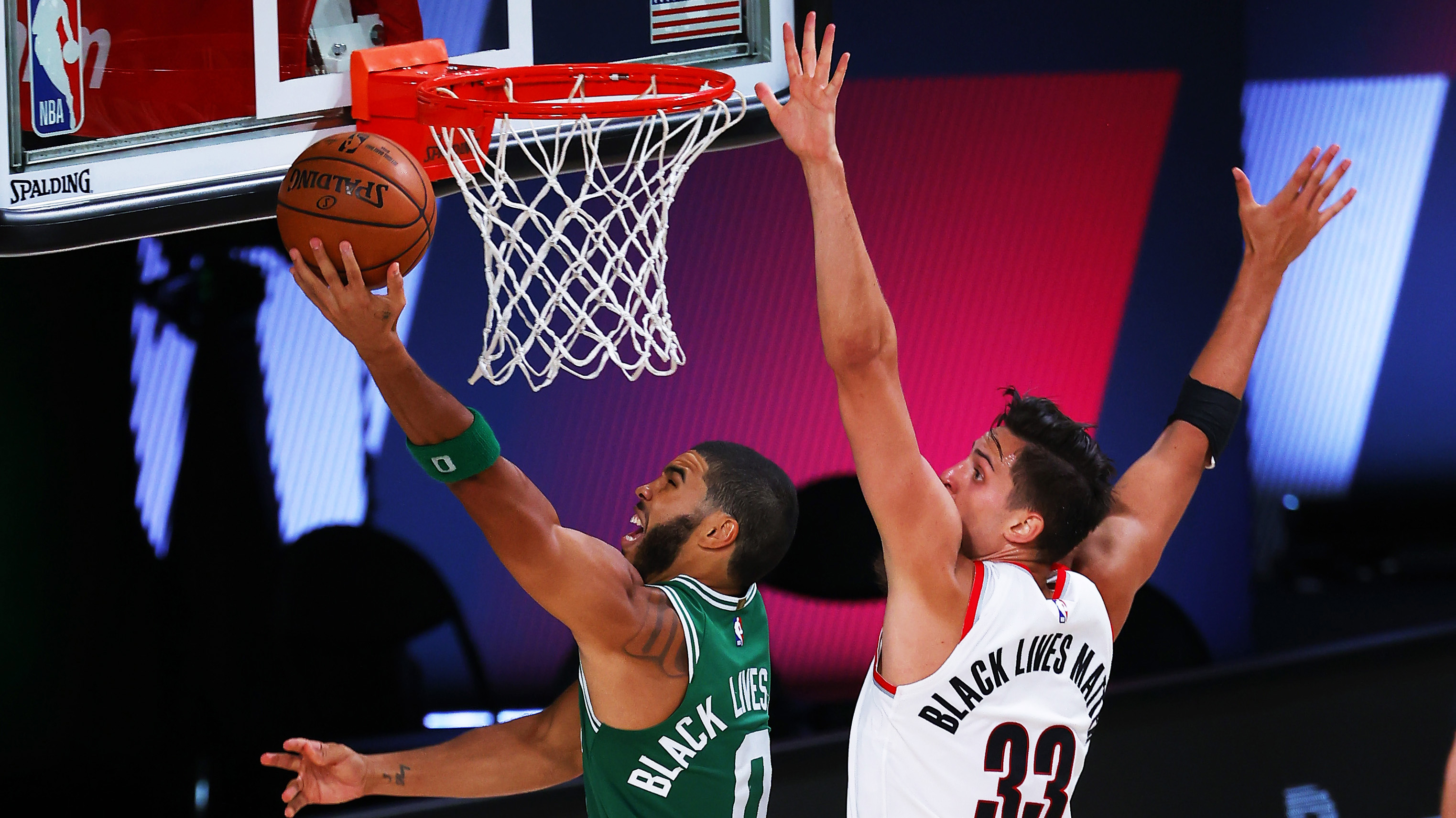 Jayson Tatum, Jaylen Brown Lead Celtics Past Trail Blazers In NBA Bubble Action – CBS Boston