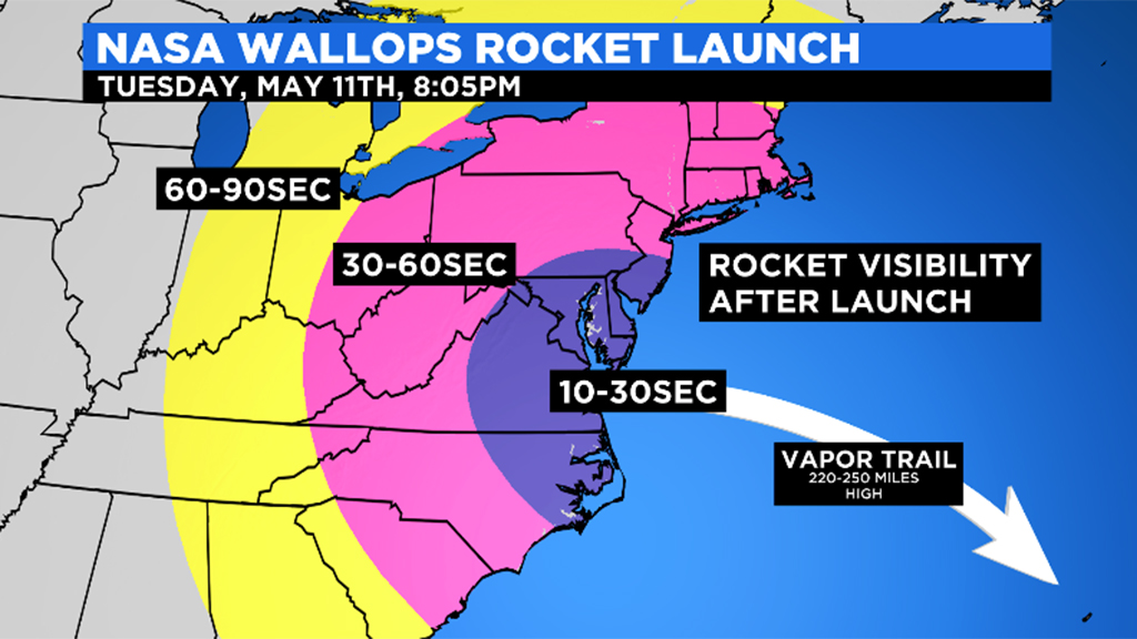 NASA Wallops Rocket Launch Now Set For Tuesday Night - CBS Boston