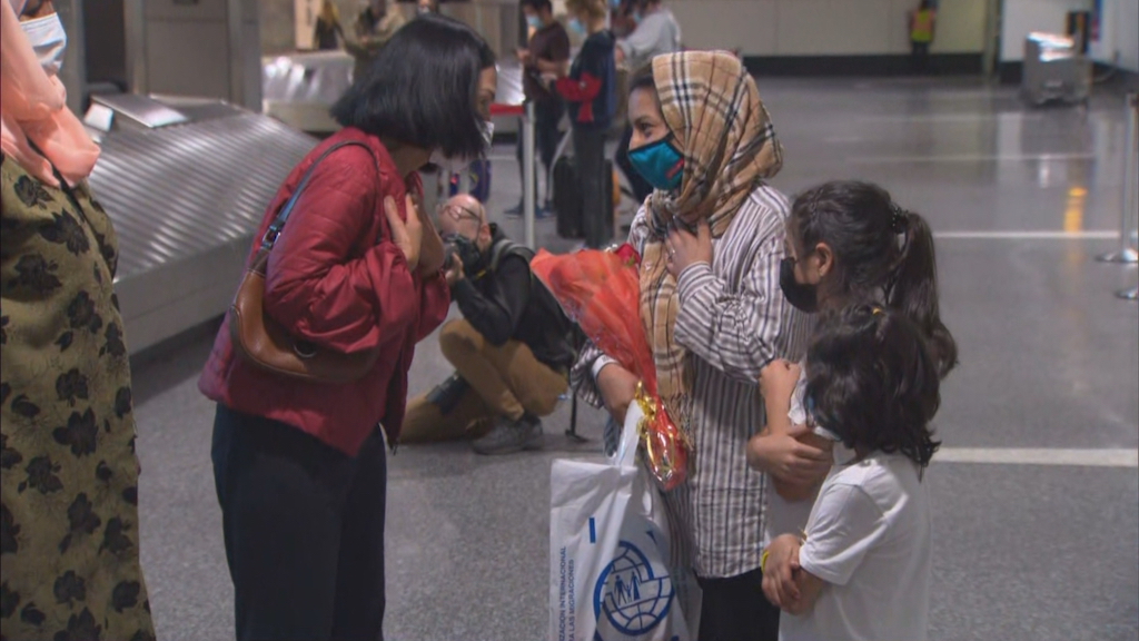 First Afghan Refugees Arrive In Massachusetts