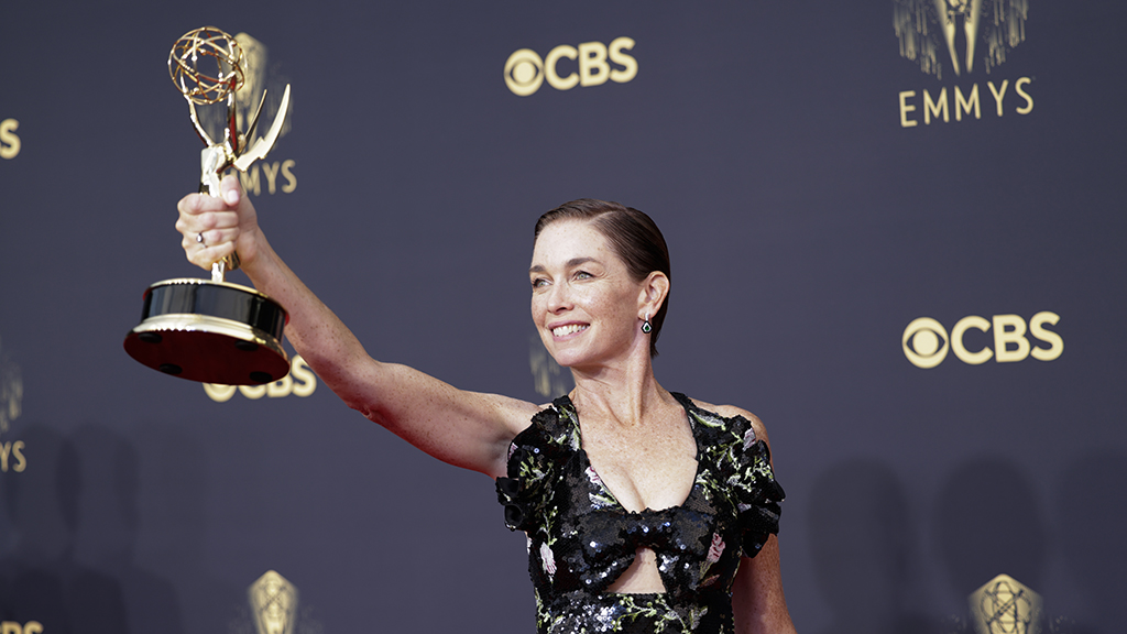 Julianne Nicholson, Medford Native, Wins Supporting Actress Emmy For ‘Mare Of Easttown’