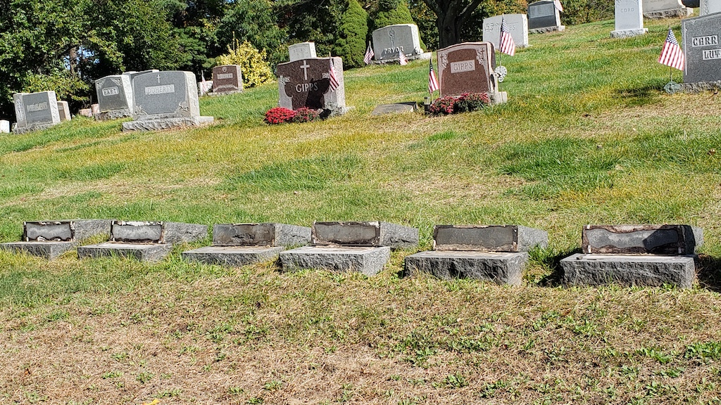 Over 20 Gravestones Vandalized At Framingham Cemetery