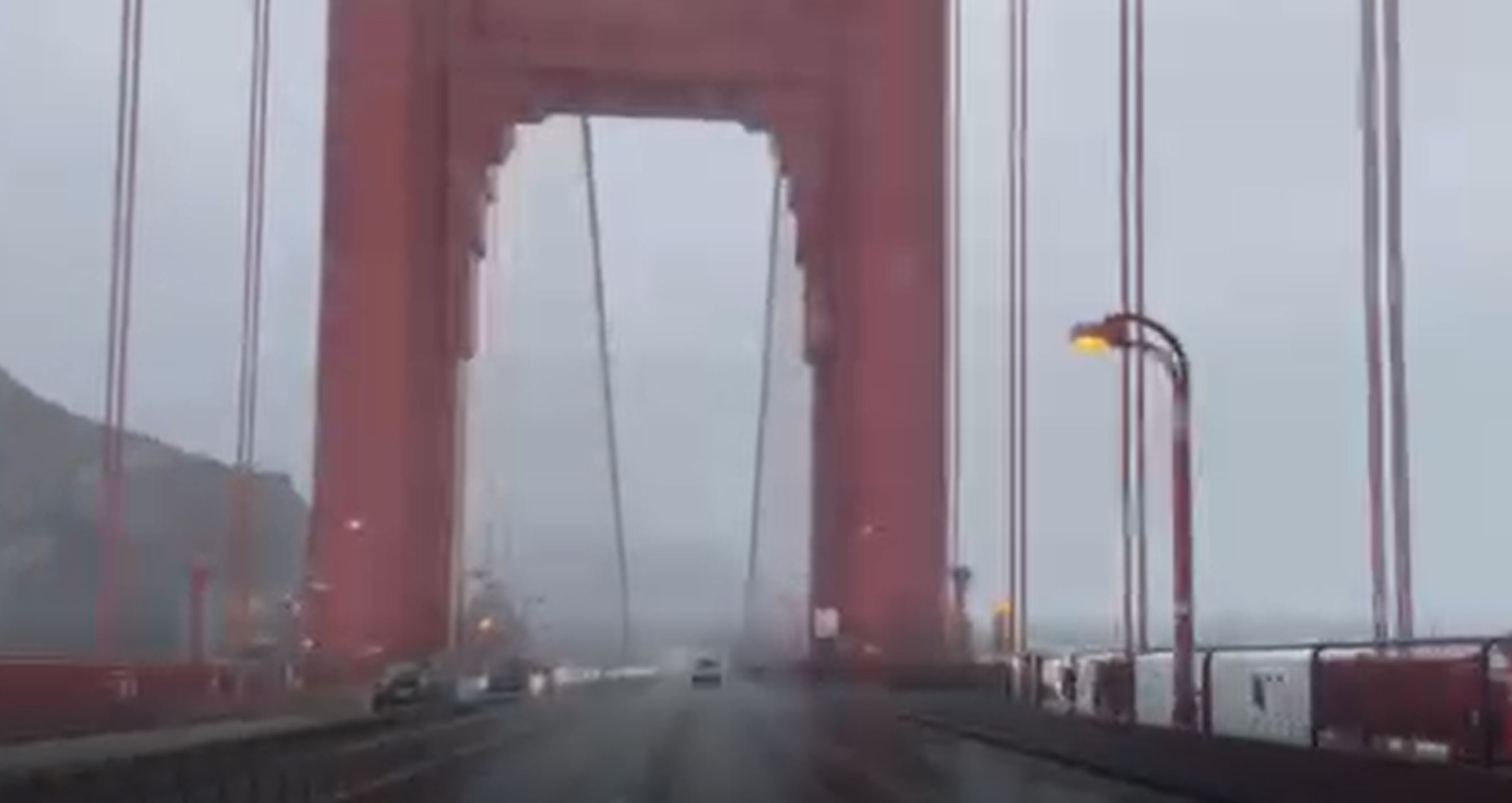 ‘What Is That Sound?’ Howling ‘Atmospheric River’ Winds Make Golden Gate Bridge ‘Sing’