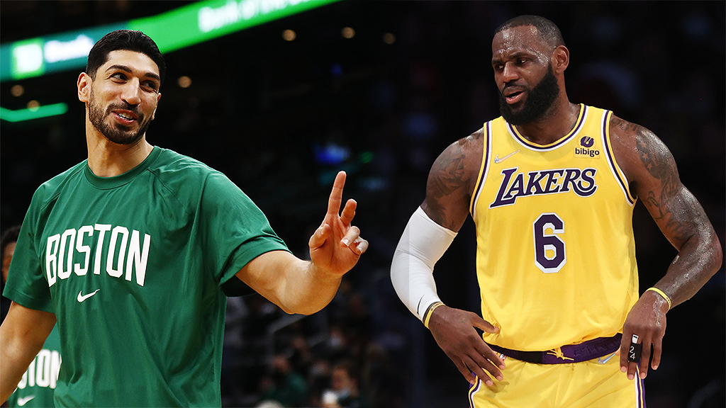 Celtics Center Enes Kanter Rips ‘Money Over Morals’ LeBron James For Relationship With Nike, China