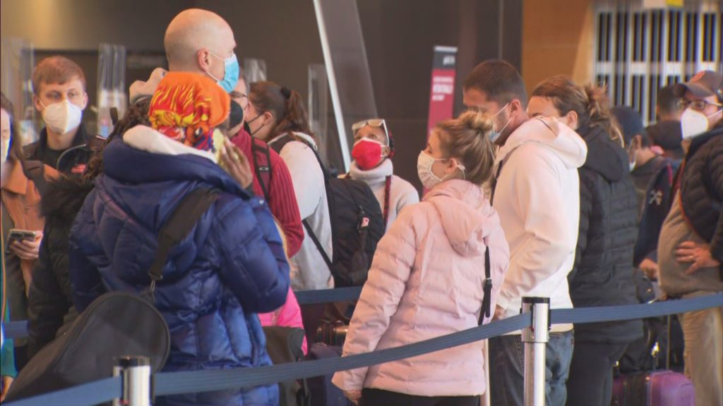 Holiday Travel Rush In Full Swing At Logan Airport As COVID Cases Rise