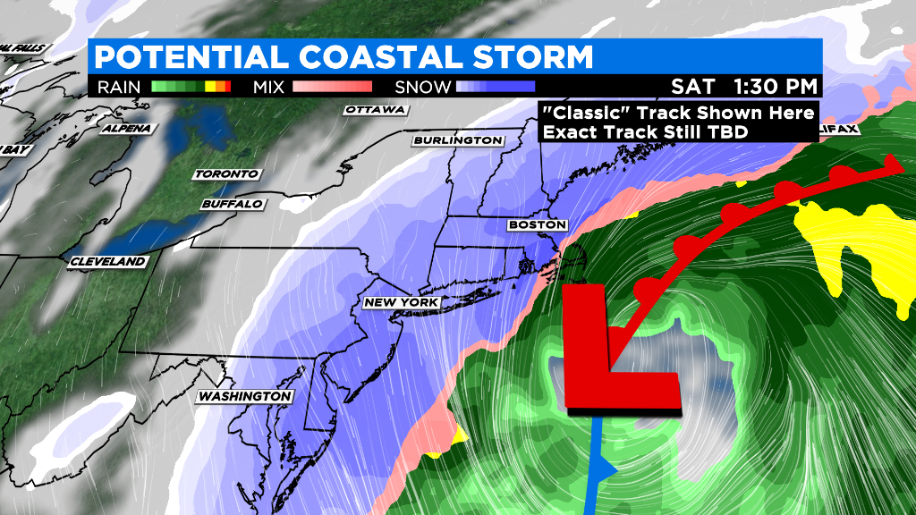 Likelihood Of Major Winter Storm On Saturday Continues To Grow; Blizzard Conditions Possible
