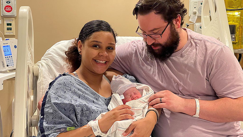 Boston's first baby in 2022 born at Brigham and Women's Hospital - CBS Boston