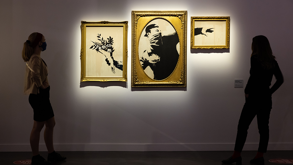 Unauthorized ‘Art Of Banksy’ Exhibition Coming To Cambridge